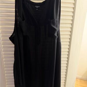 Torrid Black V-Neck Dress